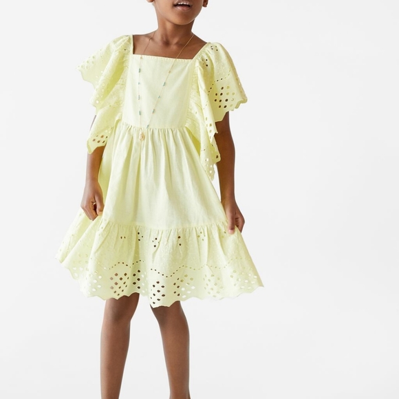Zara | Dresses | Zara Yellow 